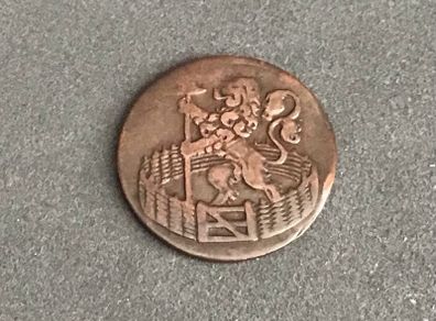 Netherlands 1766 1 Duit