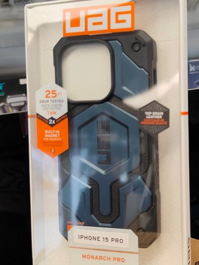 UAG iPhone 15 Pro Case Monarch Pro Magnetic/ Magsafe (25FT Drop Tested)