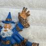 Merlin The Magician approx. 10cm figure wizard Used damaged Please see photos Image 5
