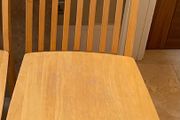 1 Remaining x Sturdy Matching Wooden Kitchen Dining Chairs - Can Deliver