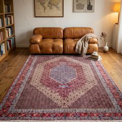 Stunning Persian Senneh 300cm x 200cm Hand Knotted Rug Carpet