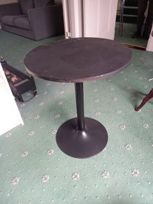 Black coffee table