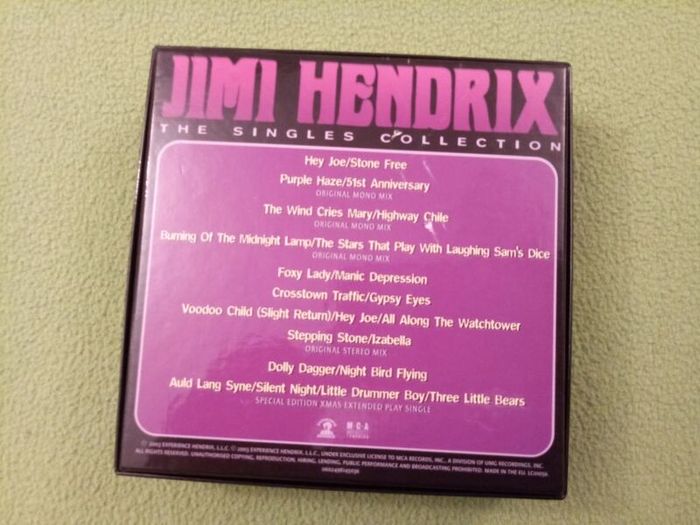 Jimi Hendrix The Singles Collection
