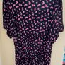 New Look Maternity Black Floral Short Sleeve Top Image 2