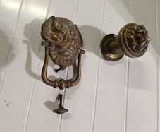Brass Lion Knocker knob