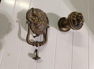 Brass Lion Knocker knob