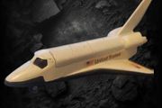 Corgi 648 Space Shuttle with Satellite