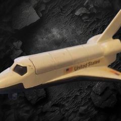 Corgi 648 Space Shuttle with Satellite