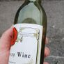Vintage wine bottle with label Irish Tawny wine Image 3