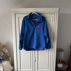 Men's Blue Patagonia Fleece Medium