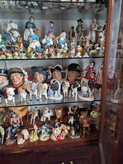 Beswick and royal doulton figures.