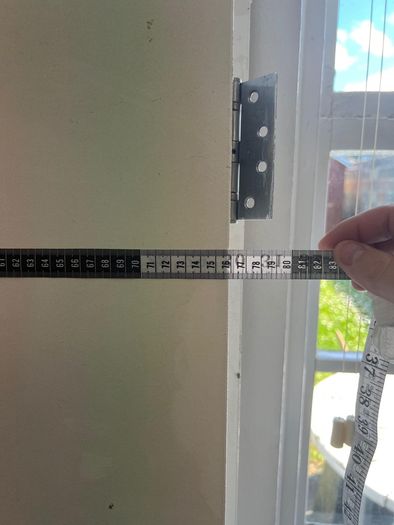 Two Internal Fire Doors, Solid Core with Handles & Hinges