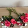 Artificial flower bouquet (2 piecies)-bright roses peony Ikea Image 4