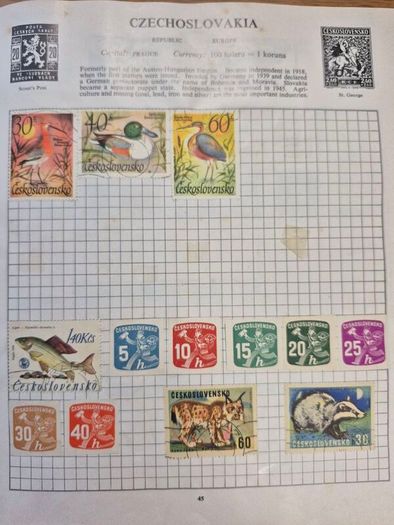 Stamps of the world stanley gibbson album