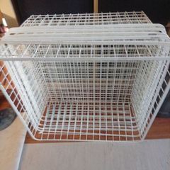 wire baskets x6