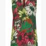 Lovely top Brand new exotic flower print blouse summer multi colour vest Size 10 Image 3