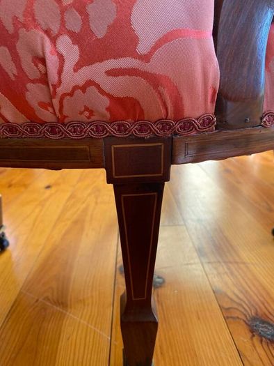 Edwardian sofa + chairs
