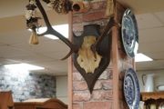 French Oak Antler Wall Mount 3