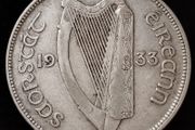 Ireland - 1933 - Half Crown - Horse - KM.8 - [2081]