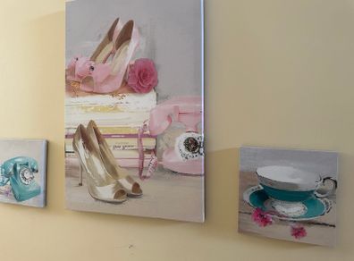 Canvas wall decor Set of 3