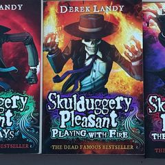 3 x Skulduggery Pleasant Books