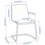 Tobias Chair Transparent/ Chrome-plated Image 2