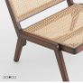 Stylish Rattan Low Chair Image 5