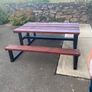 Steel picnic bench Image 5