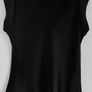 BNWT Black One Size Cowl Neck Top Image 2