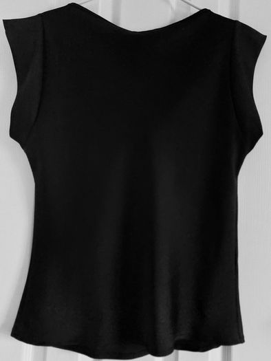 BNWT Black One Size Cowl Neck Top
