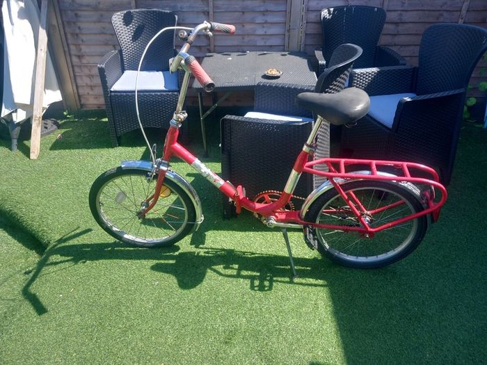 vintage folding bike