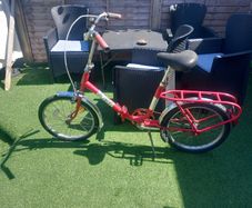 vintage folding bike