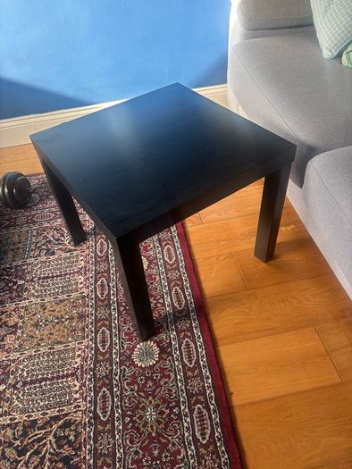 black coffee table