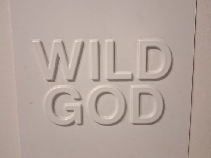 Nick Cave and the bad seeds wild god promo sign