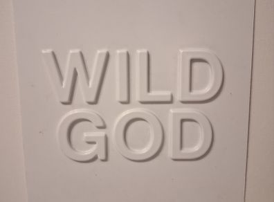 Nick Cave and the bad seeds wild god promo sign