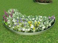 main image for ad Lawn Fence 20 pcs Galvanised Steel 100x20 cm