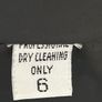 Elegant Vintage Herbert Grossman Black Skirt Suit Designed by Cynthia Steffe Made in USA Image 9