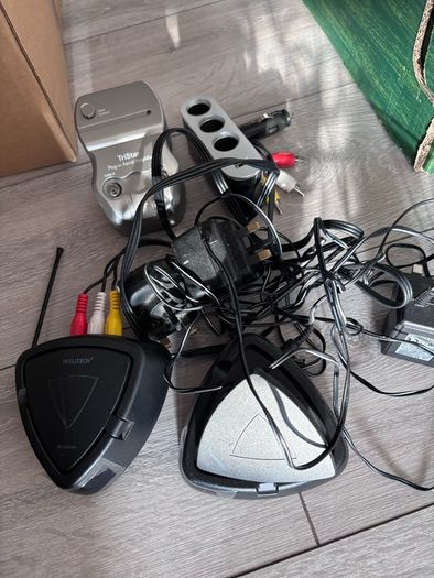 Free box of computer/tv cables