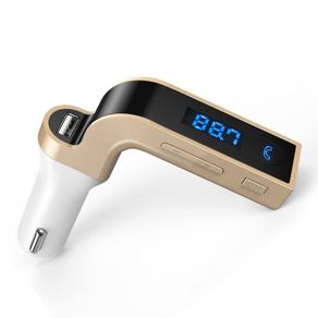 NEW Wireless Bluetooth FM Transmitter AUX USB CAR Charger Kit Handsfree Adapter