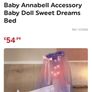 Baby Annabell Doll bed Image 2