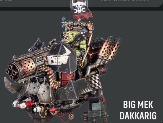Warhammer 40k Big Mek Dakka Rig