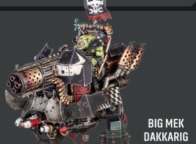 Warhammer 40k Big Mek Dakka Rig
