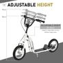 Adjustable Kick Scooter Image 4