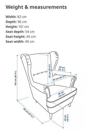 IKEA Strandmon Wing Chair