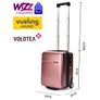 CabinOne WizzAir Hand Luggage 40 x 30 x 20 cm 2 Wheels Trolley Cabin Luggage Suitcase. Image 2