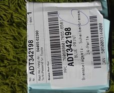 Brake Pads Set Toyota Auris
