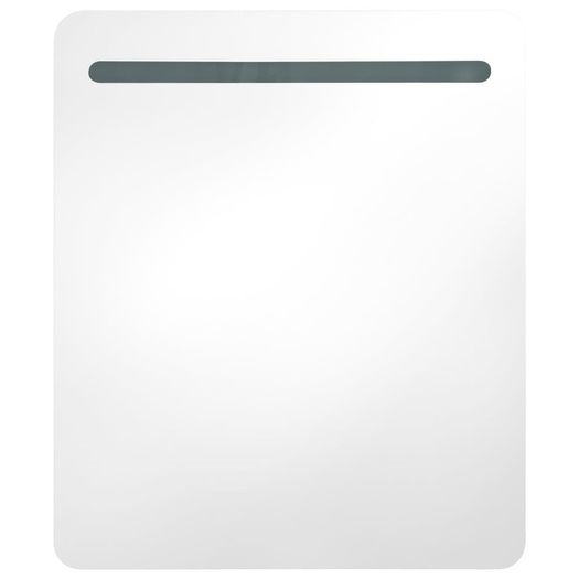 LED Bathroom Mirror Cabinet 68x9x80 cm