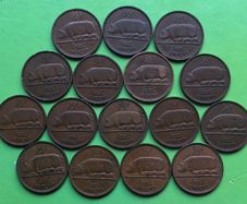 Irish Half Pennys