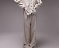 Topshop Linen pyjamas Oatmeal