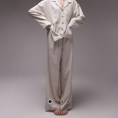 Topshop Linen pyjamas Oatmeal